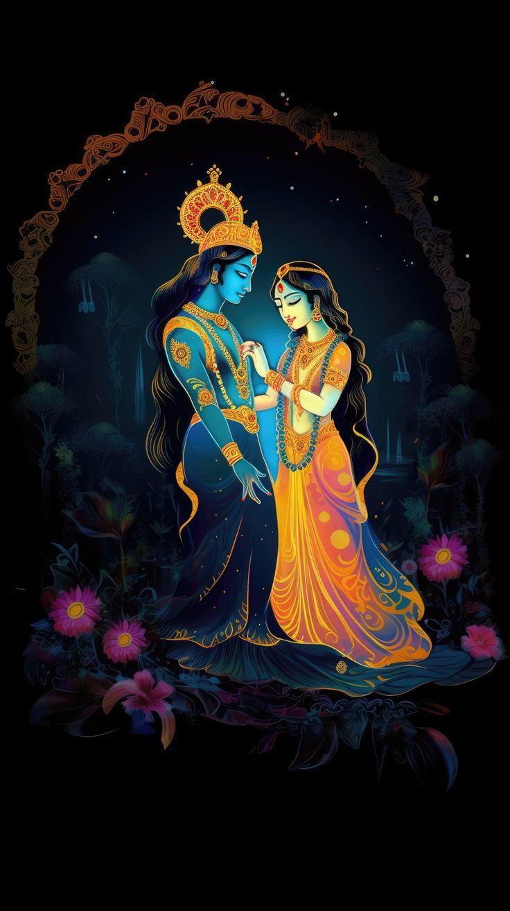 Lord Radha Krishna Love Mobile