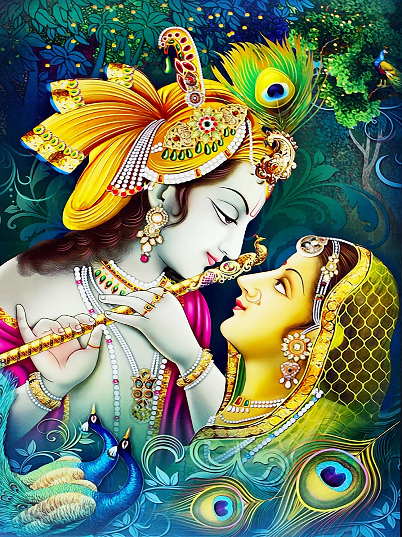 Goyal Frames Radhaa Krishna Black