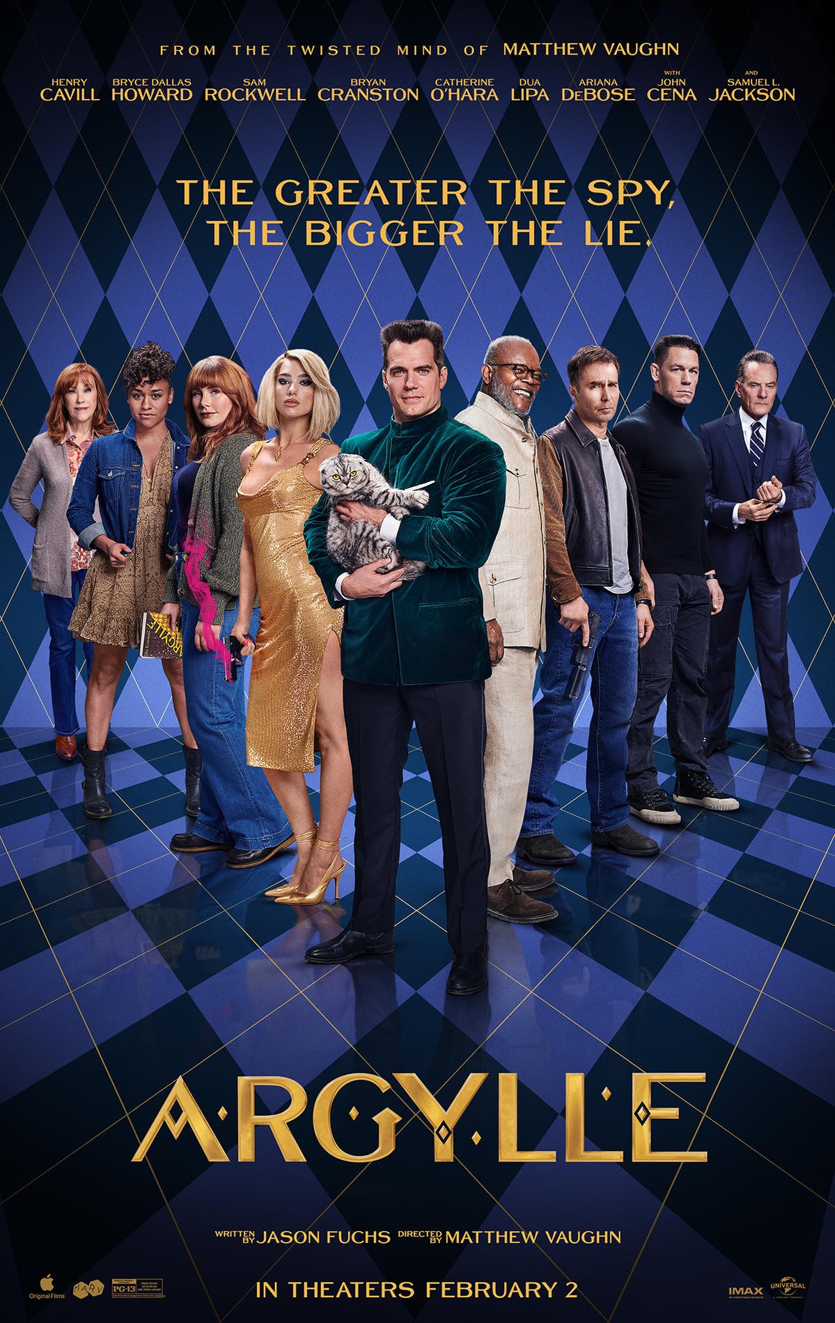 Matthew Vaughn's Argylle Gets New Poster