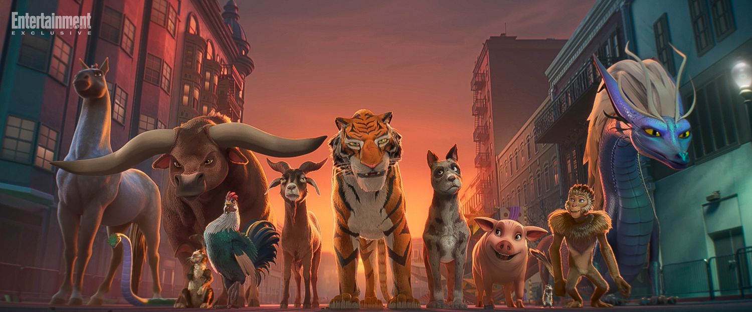 Henry Golding's tiger roar