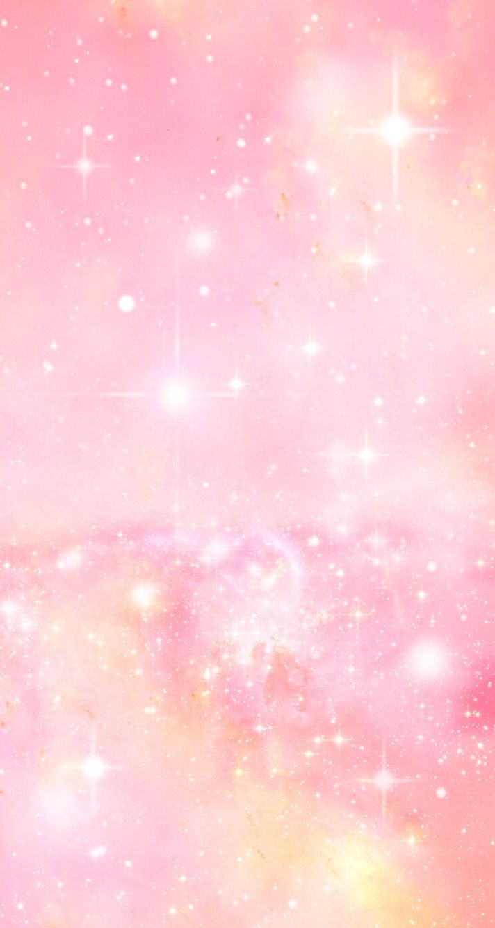 Pink space galaxy iPhone wallpaper