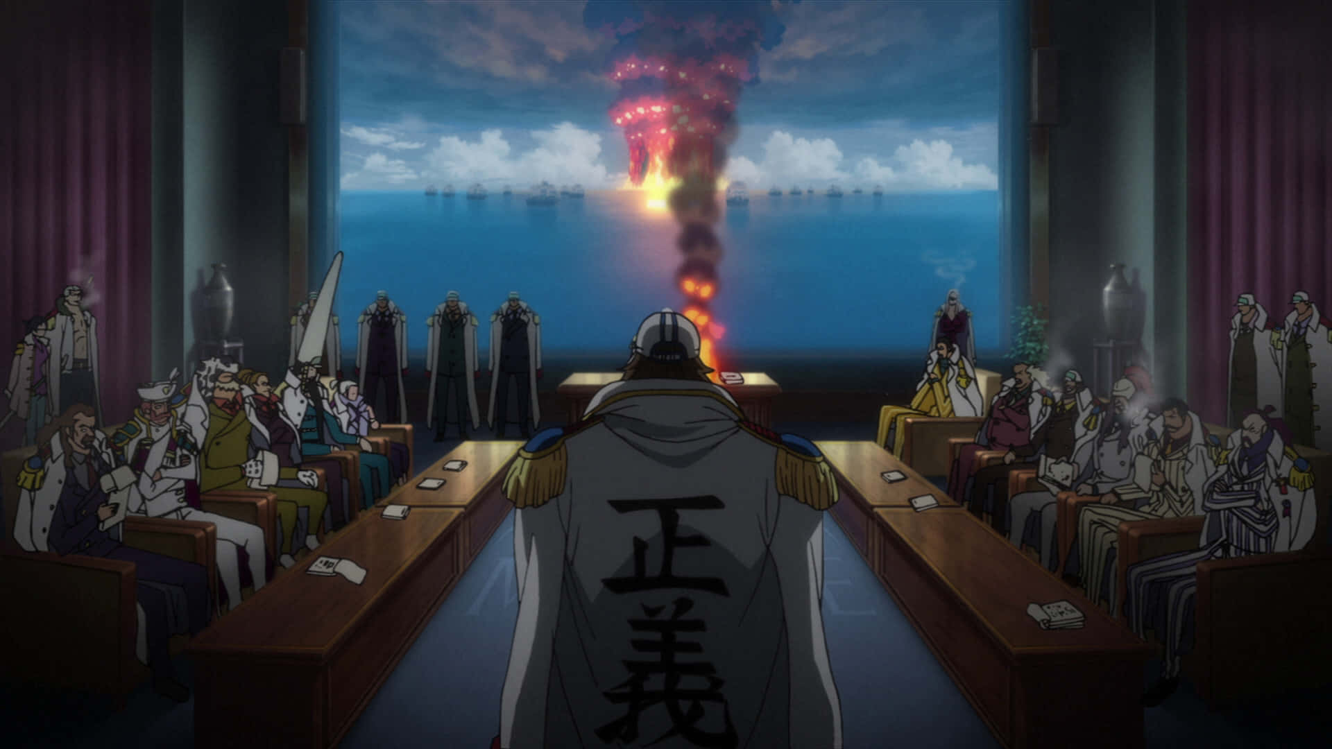 Marineford War Wallpaper