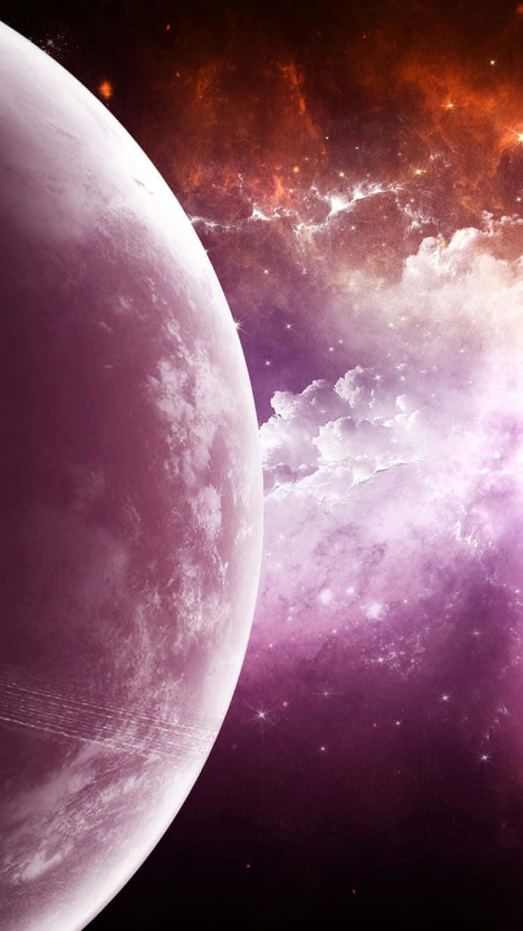 pink space. Wallpaper