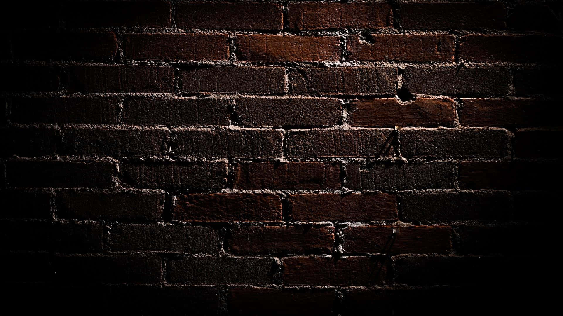 classic black brick background