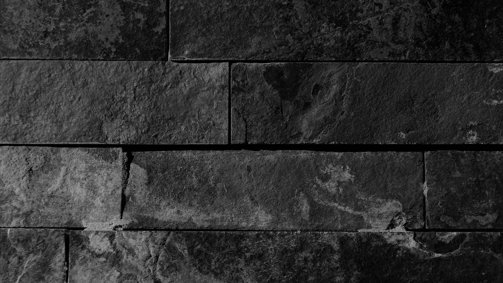 Black Brick Wall Texture Wallpaper