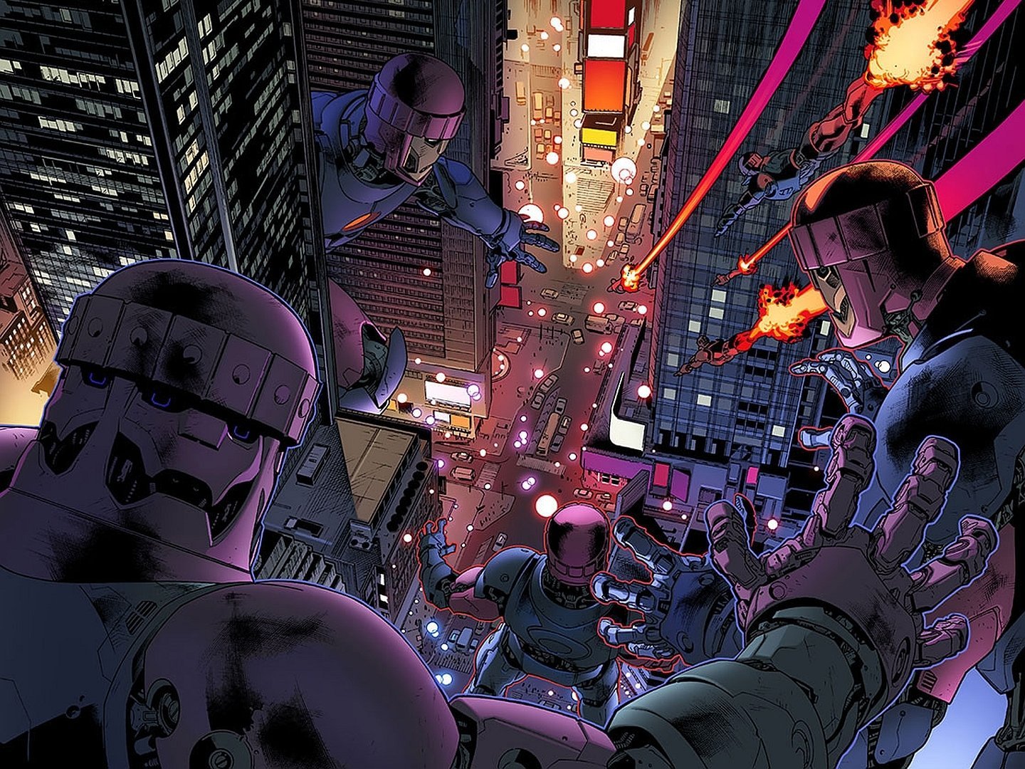 All New X Men Comic Character Desktop