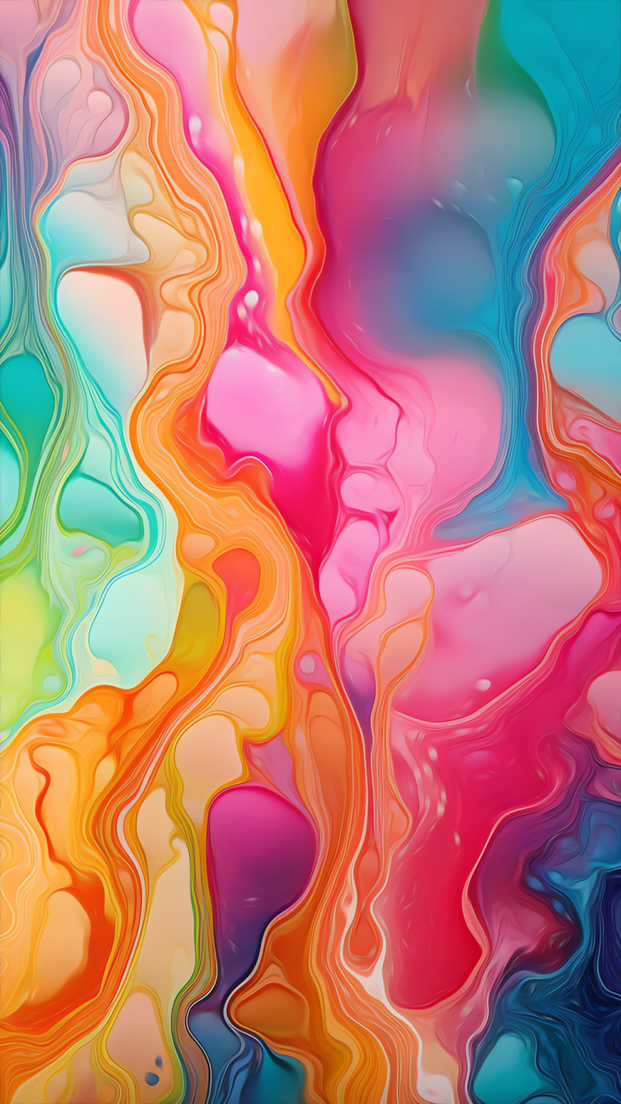 HD IPHONE WALLPAPER. COLORFUL FLUID