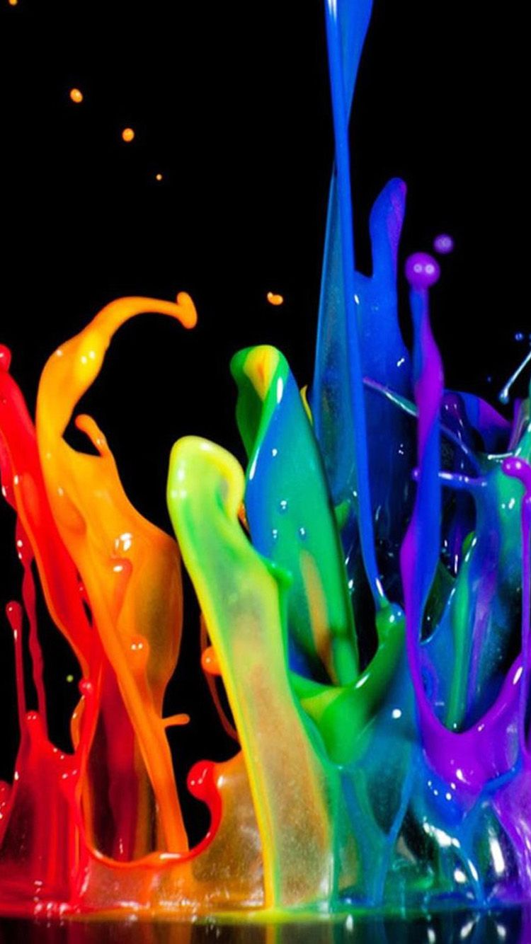 iPhone Paint Wallpaper