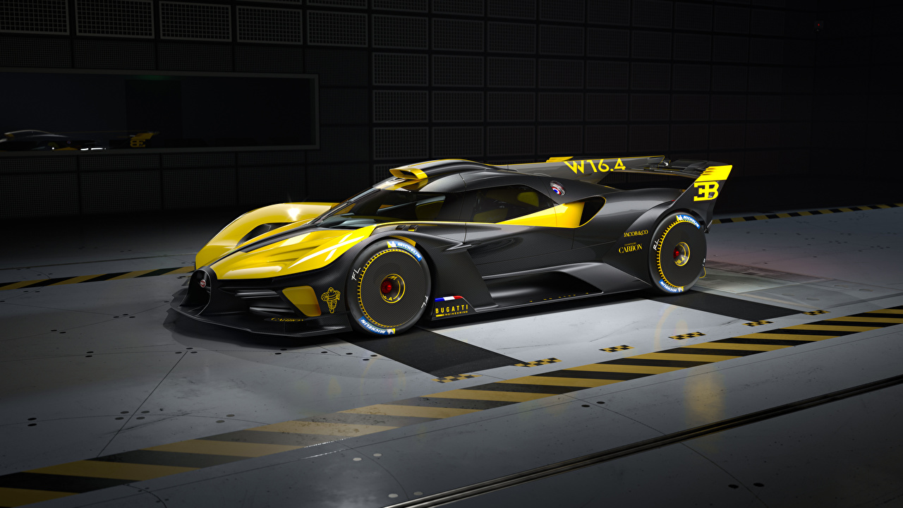 Desktop Wallpaper BUGATTI Carbon fiber