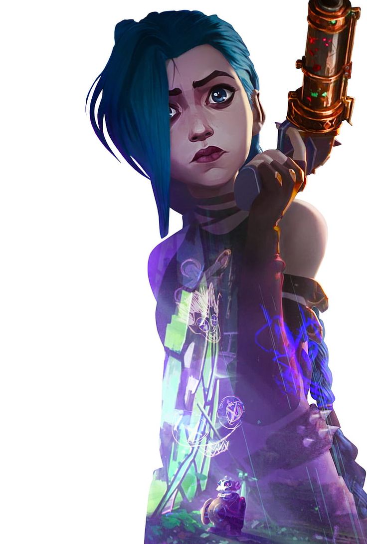 Jinx Arcane League of Legends, HD phone