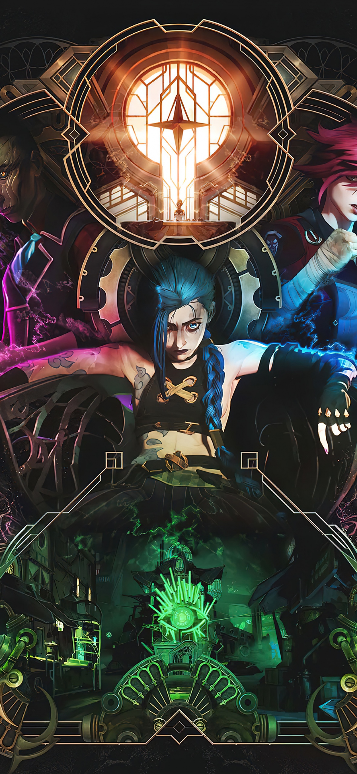 Arcane Wallpaper 4K, League of Legends