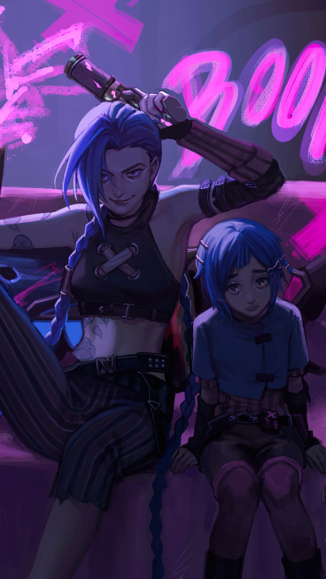 Arcane Jinx Wallpaper