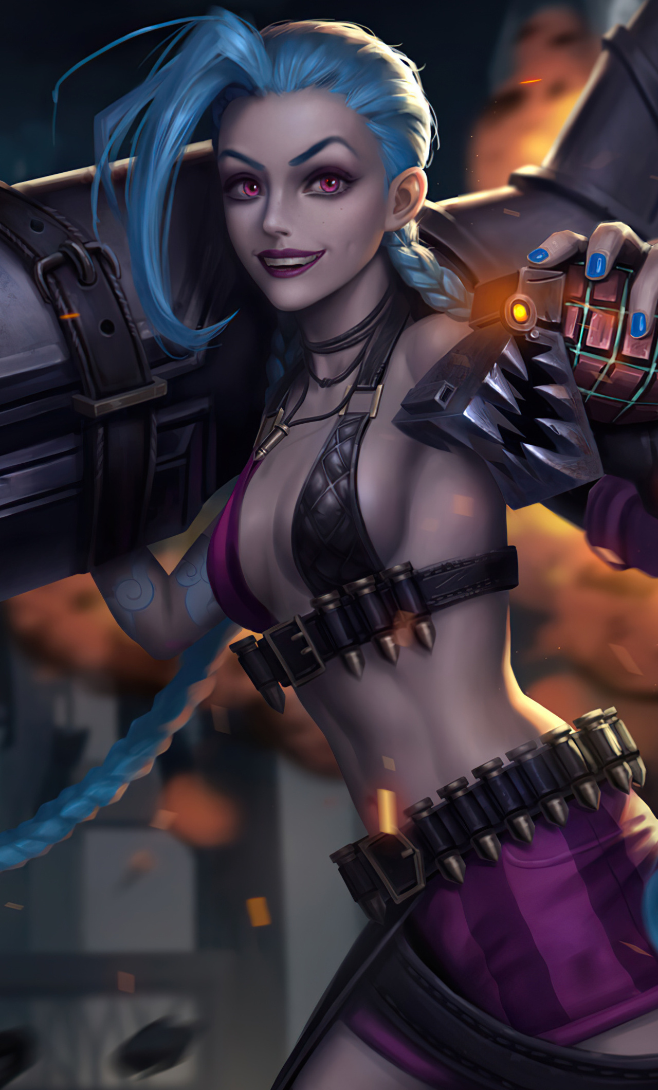League Of Legends Jinx 4k