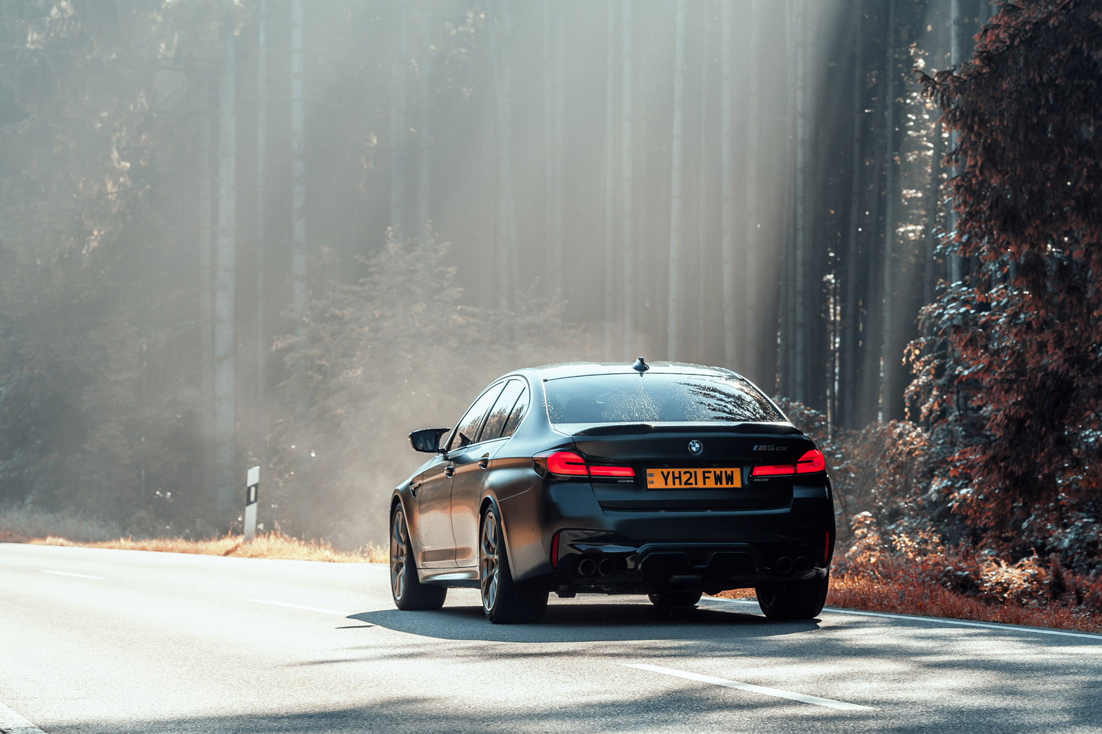 BMW M: epic road trip in BMW M5 CS