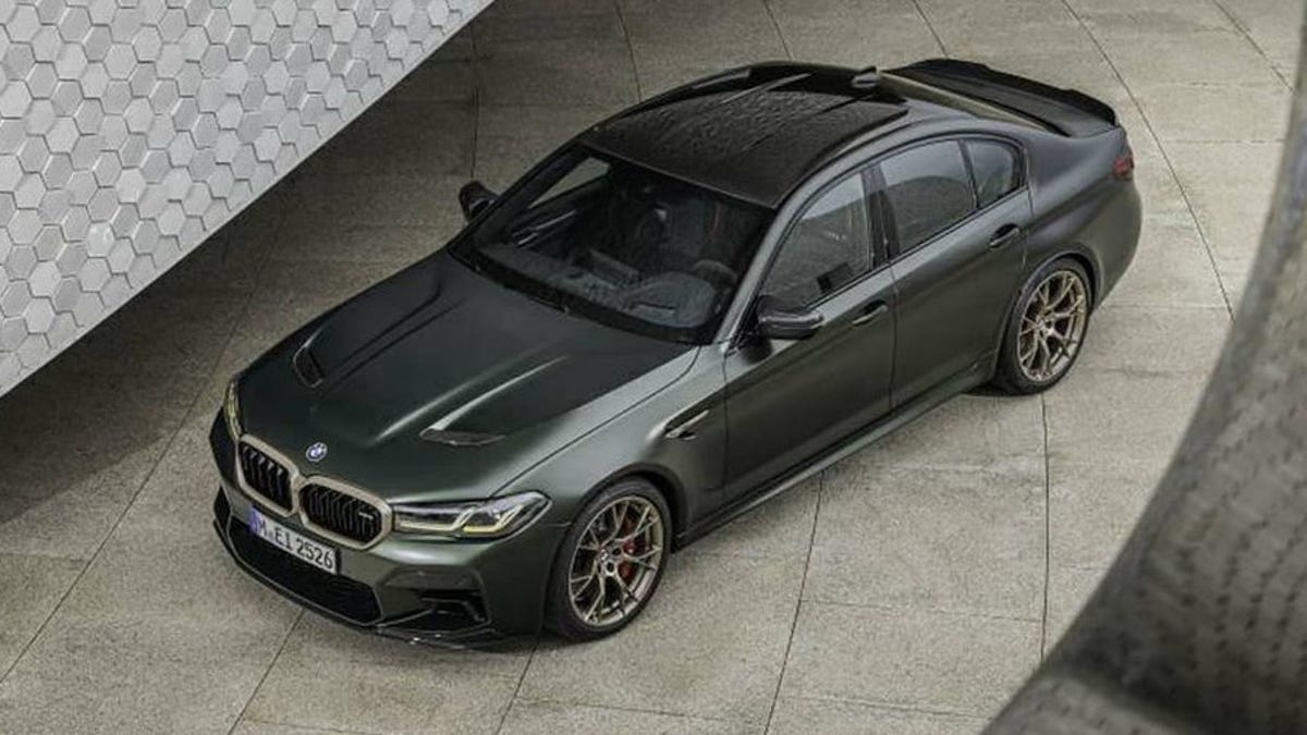 New 2021 BMW M5 CS Leaked Photo