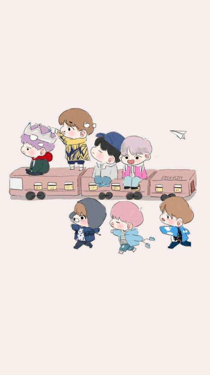 Bts chibi Wallpaper Download
