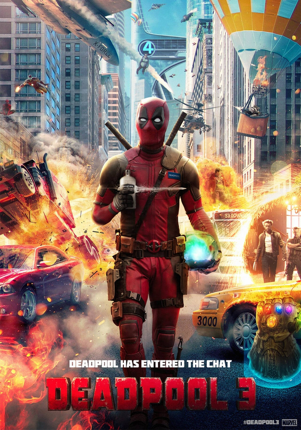 Download Deadpool 3 Movie Poster
