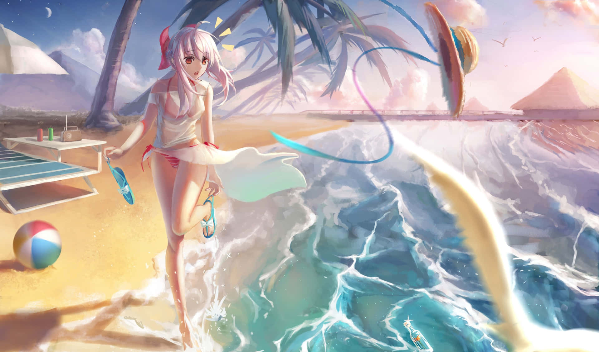 Anime Beach Wallpaper