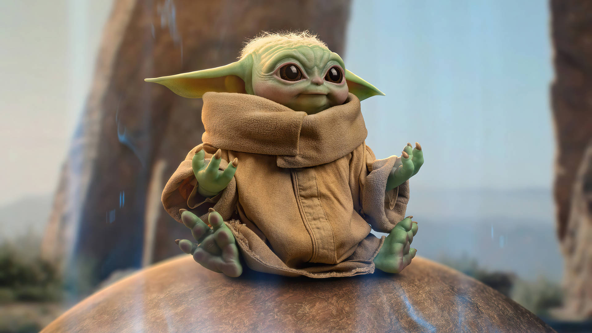 Download Grogu Baby Yoda 3840 x 2160