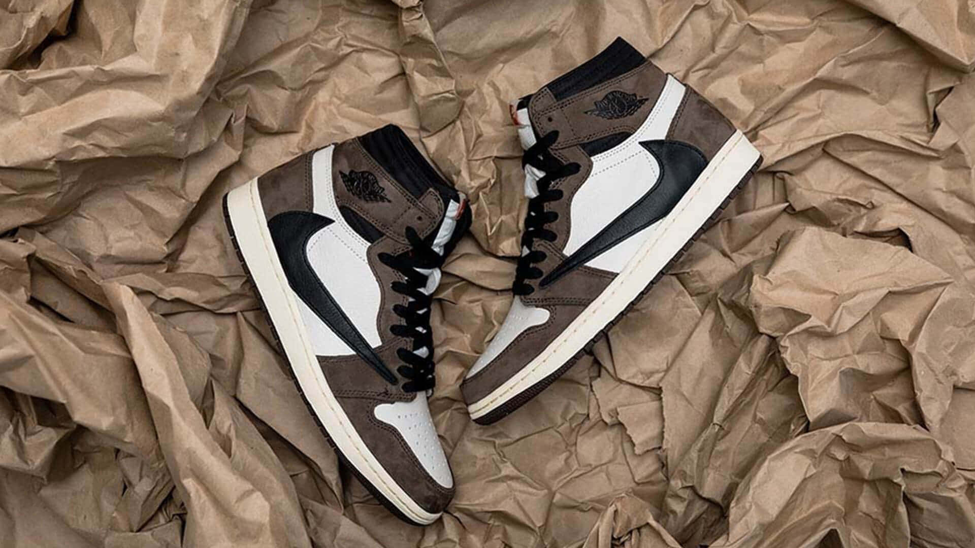 Travis Scott Jordan 1 Wallpaper