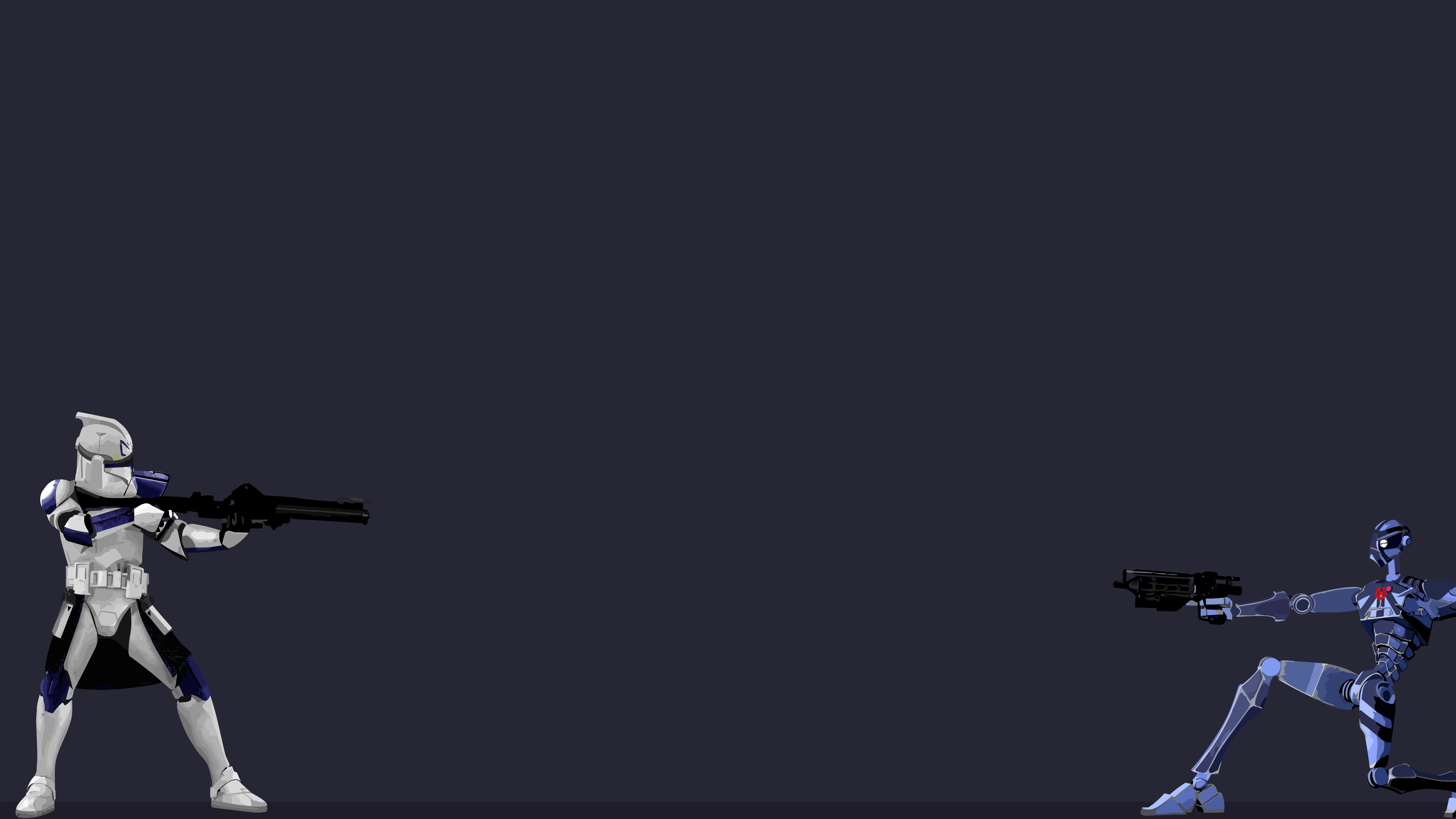 OC Clone Wars Desktop Wallpaper 8k