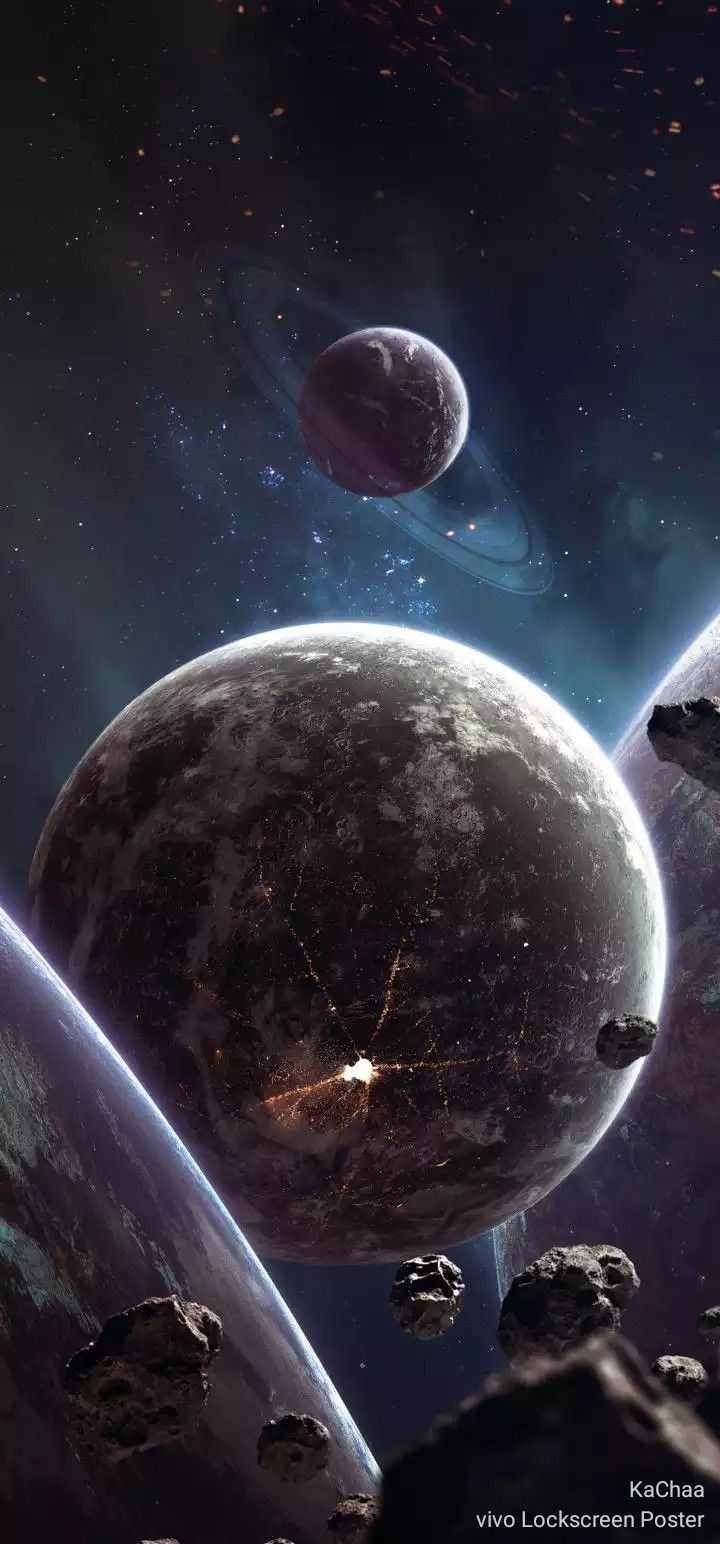 Galaxy Art Space Aesthetic. Wallpaper