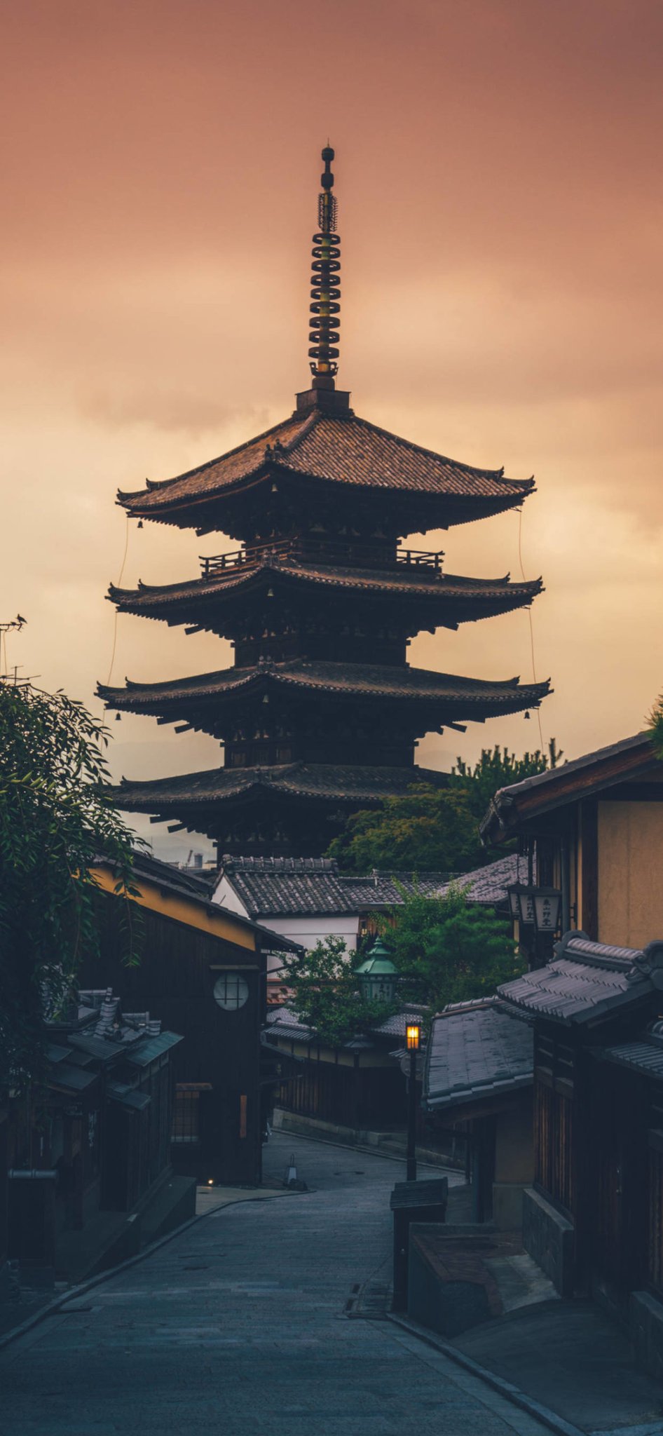 iPhone Wallpaper Japan, Temple