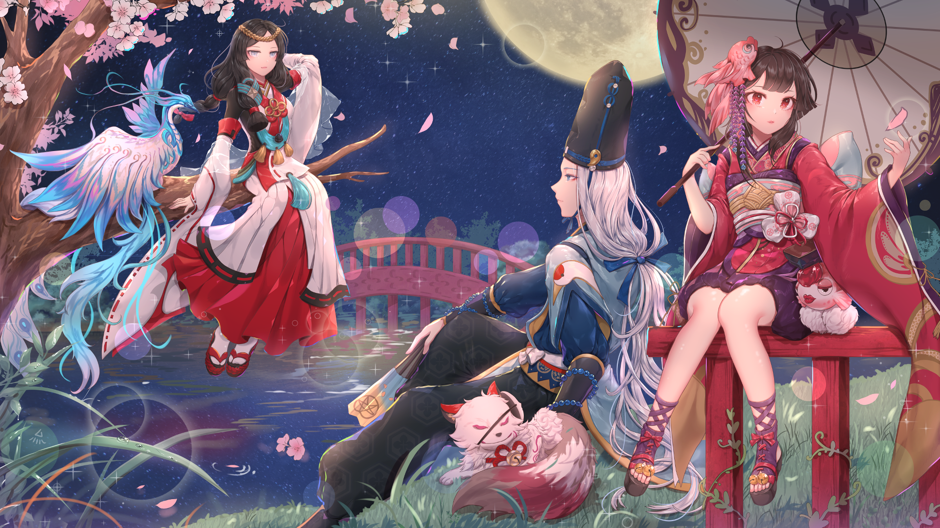 Anime Onmyoji HD Wallpaper