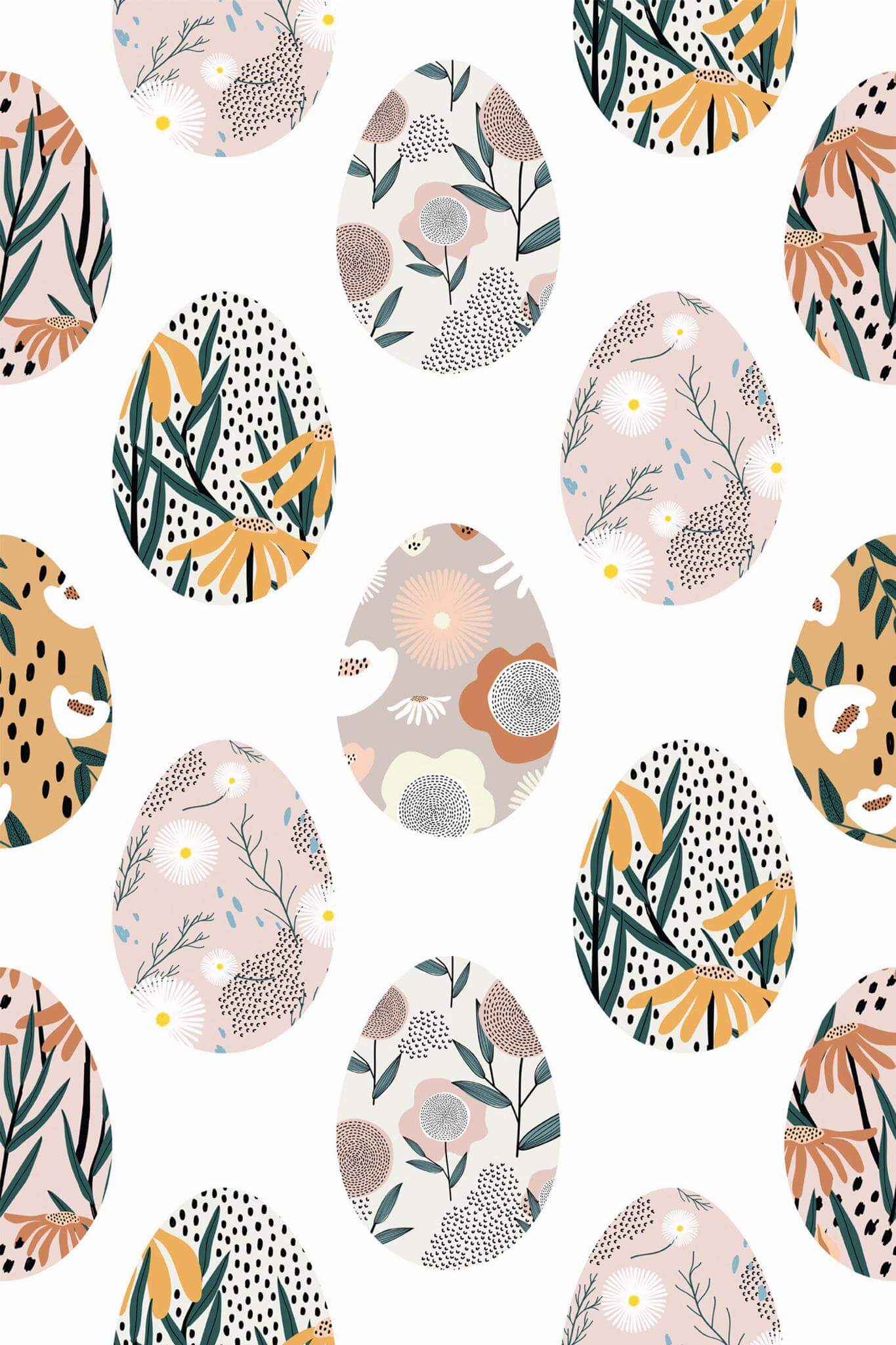 Easter egg Wallpaper and Stick