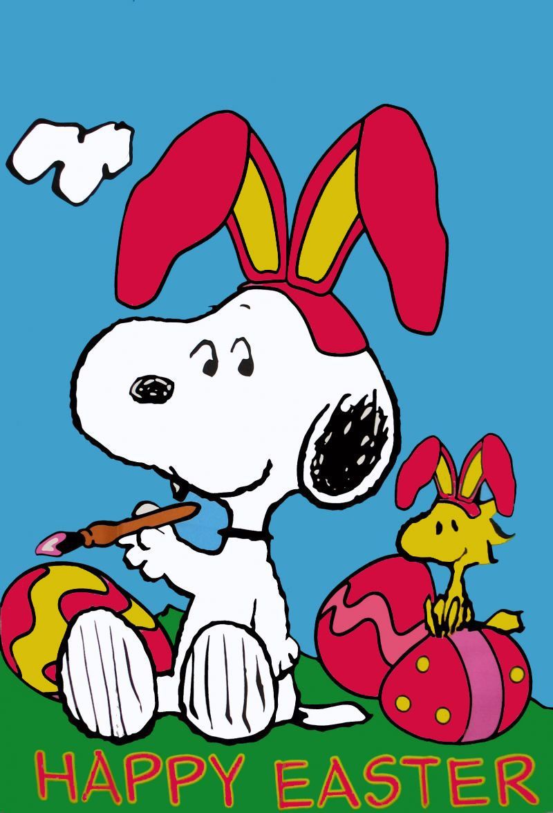 Happy Easter. Snoopy easter, Snoopy