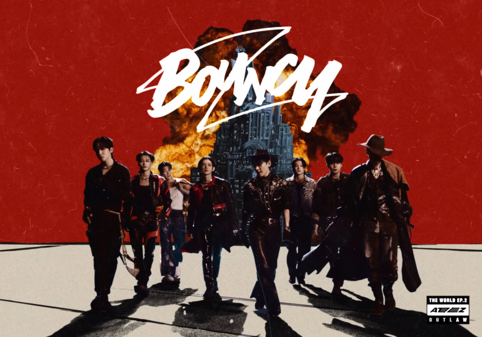KPOP ATEEZ BOUNCY Wallpaper Movie