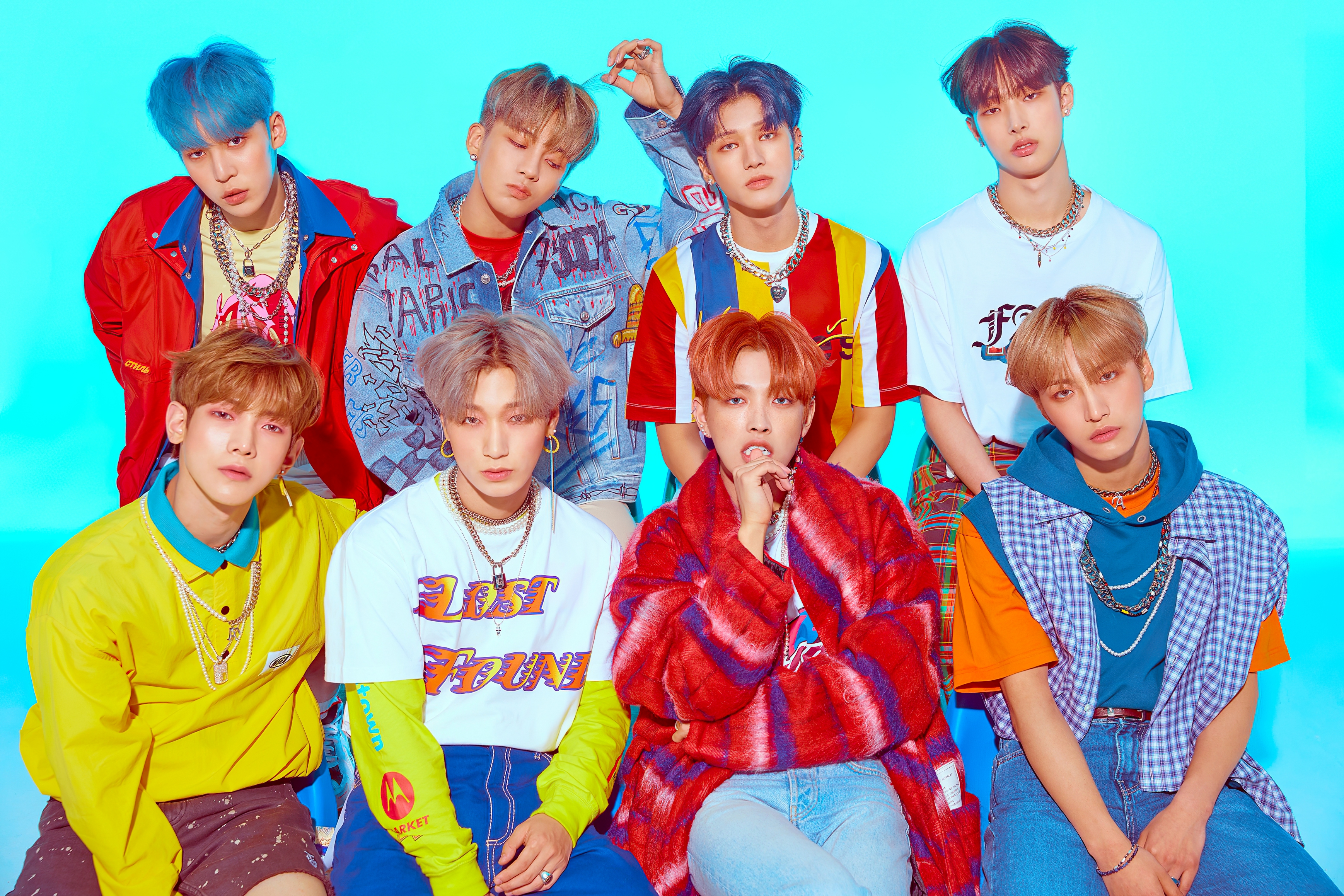 Download Music ATEEZ 4k Ultra HD Wallpaper