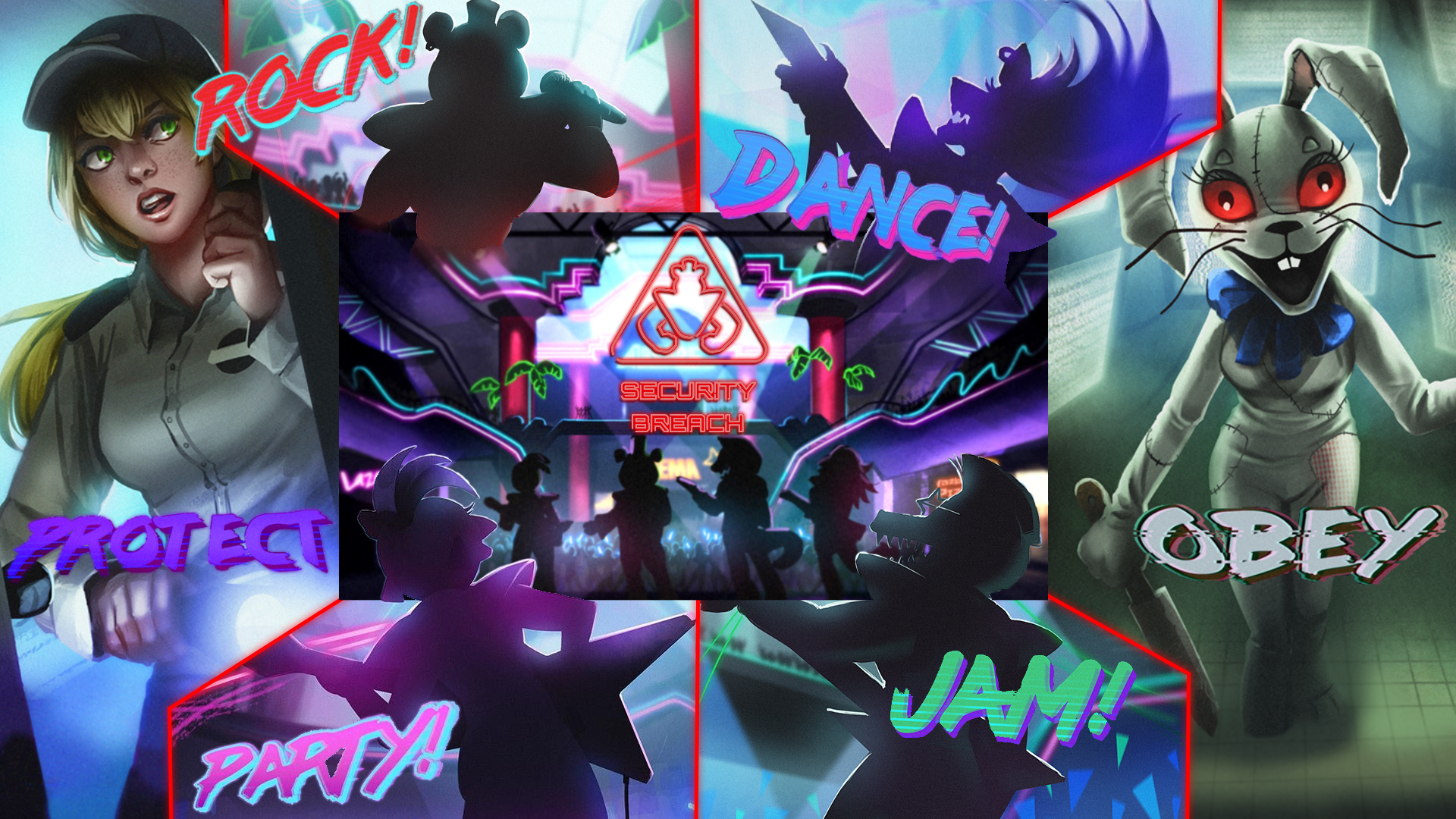 another wallpaper for Security Breach