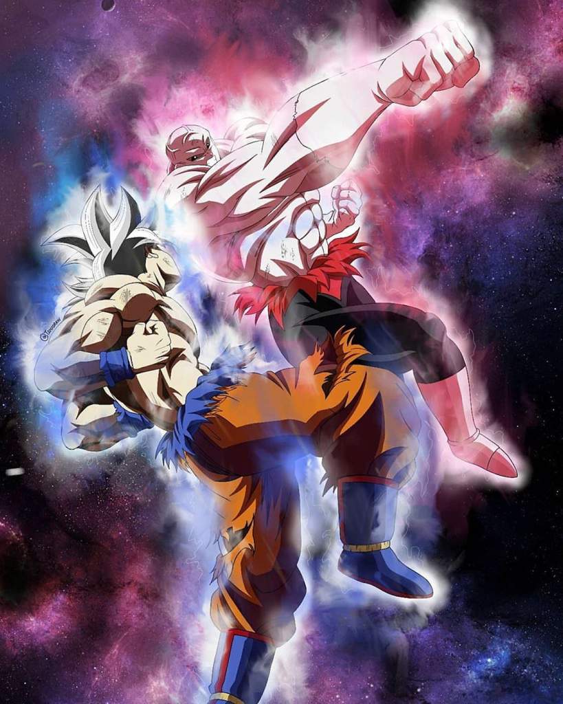 Ui Goku vs Jiren (Fullpower) Wallpaper