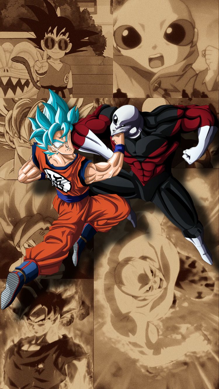 Goku vs jiren wallpaper. Anime dragon