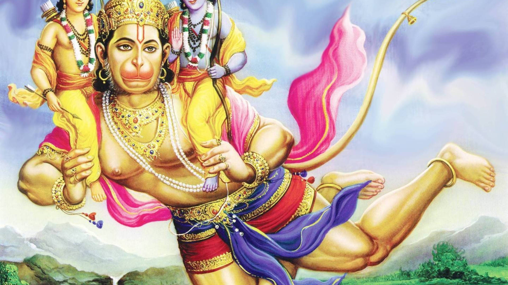Download Awesome Hindu God Hanuman