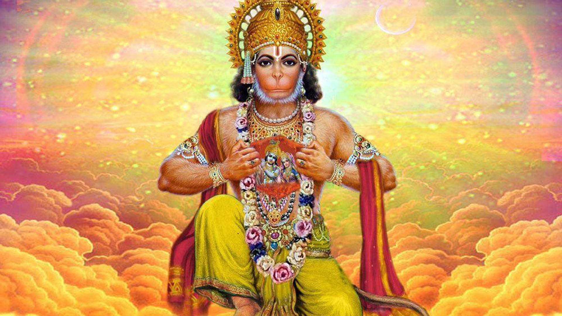 Download Hindu God Hanuman Bright