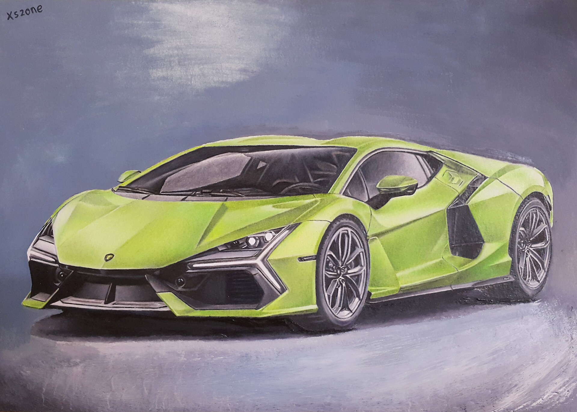 Lambo Drawing Wallpapers - Wallpaper Cave