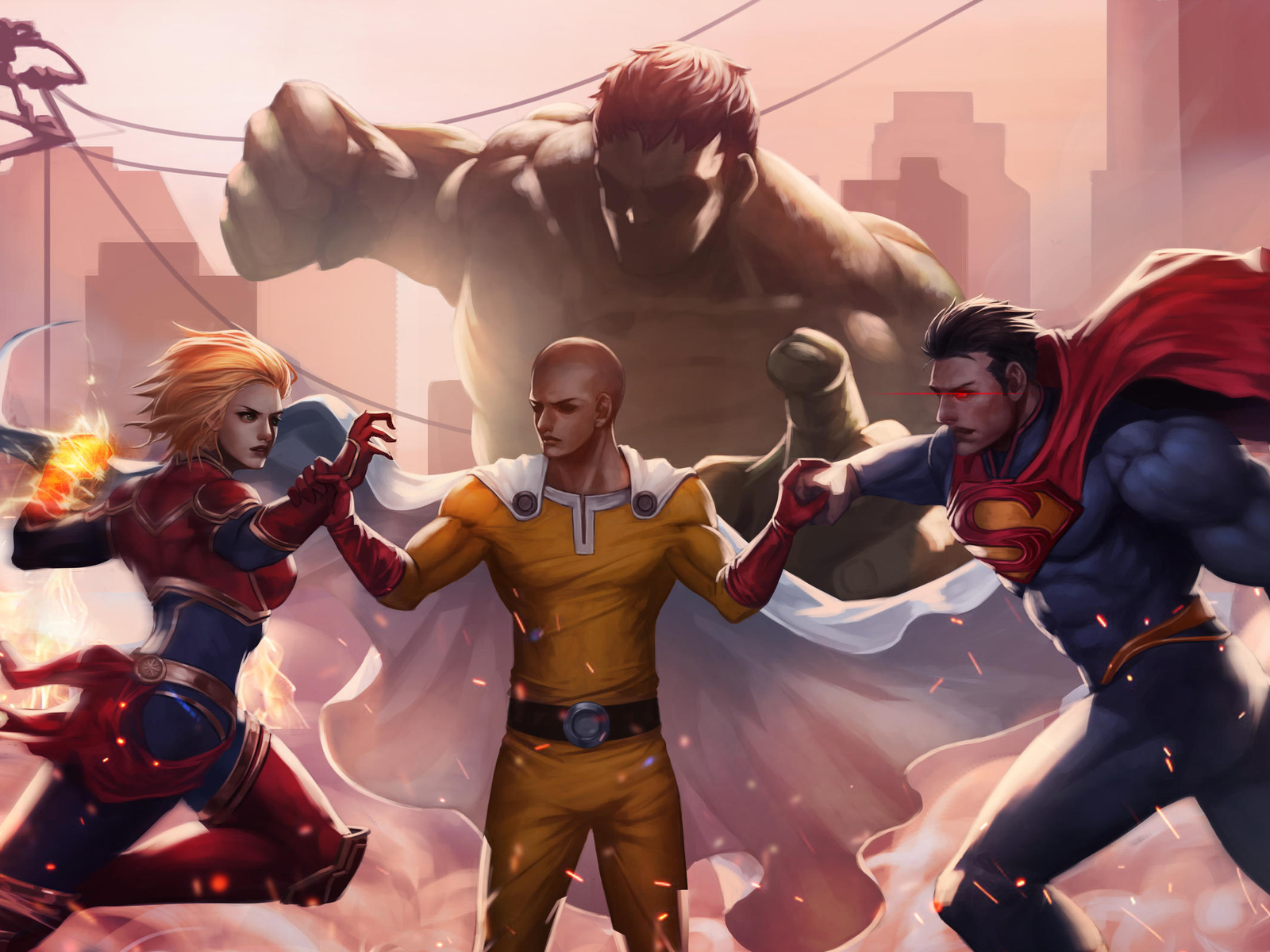 Marvel Wallpaper, 1600x1200 Resolution