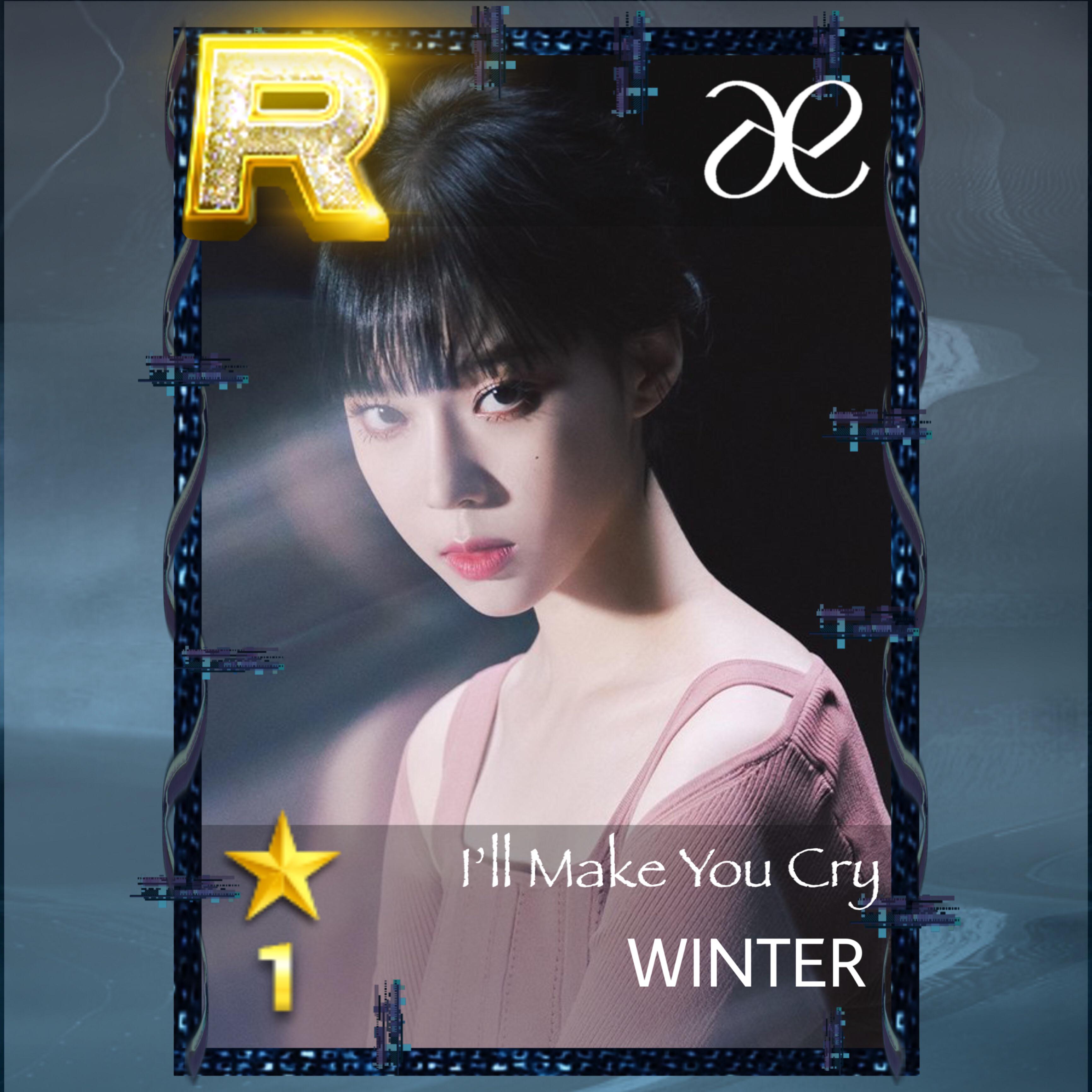 FANMADE aespa “I'll Make You Cry