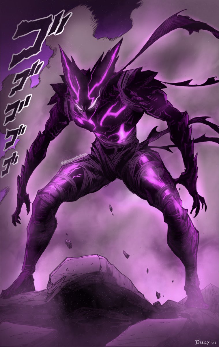 Garou's Monster Form #OPM #Garou #manga