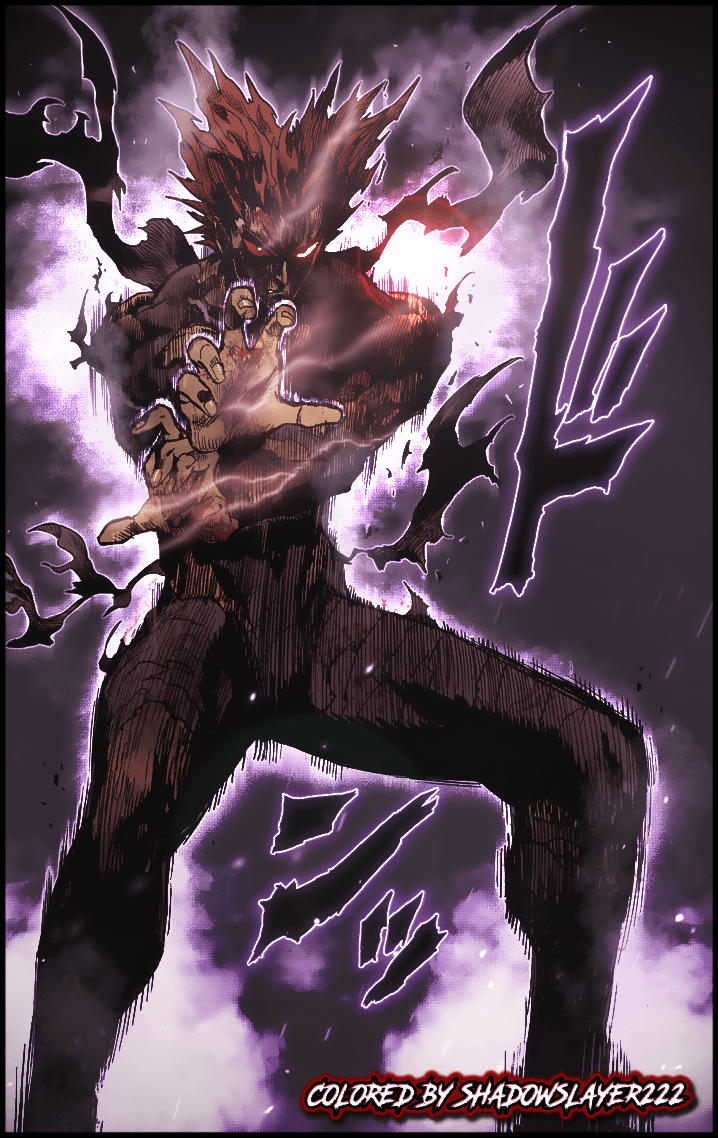 Human Monster Garou (Colored), r