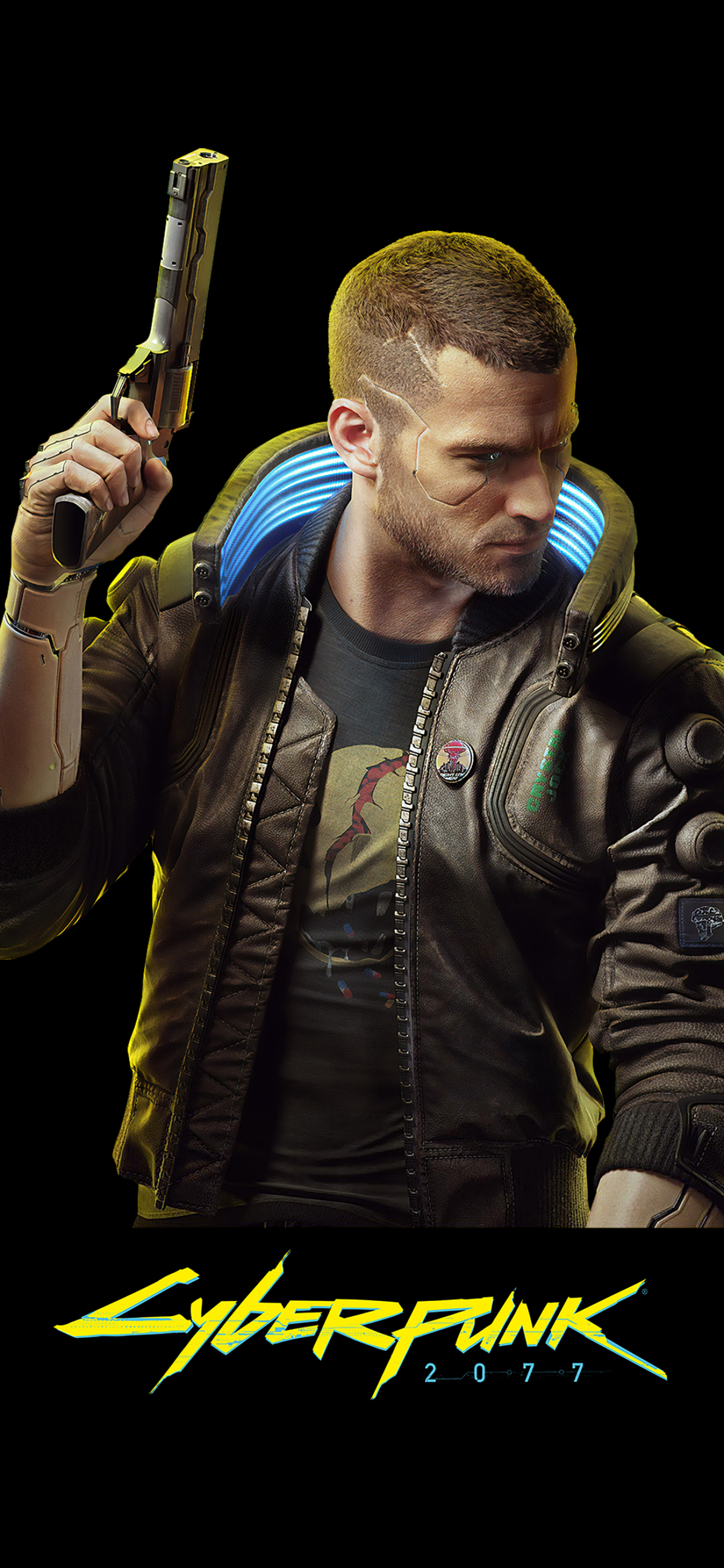 Cyberpunk 2077 Wallpaper 4K, Black