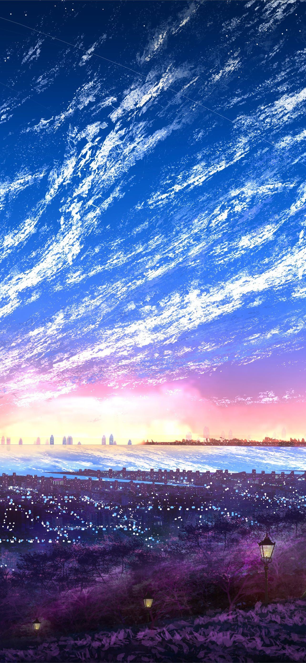 Scenery Anime Gambarku iPhone