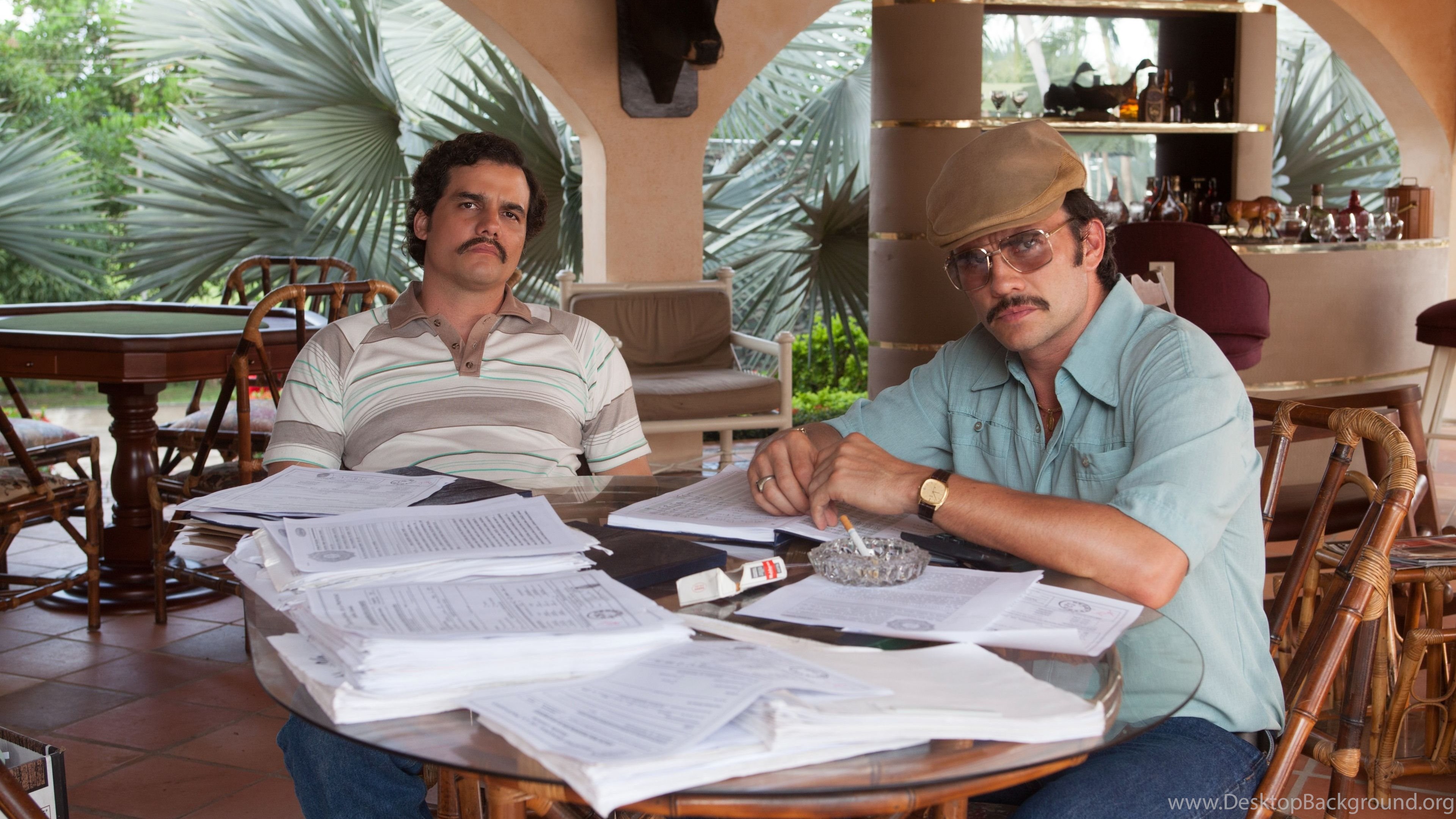 Pablo And Gustavo Narcos Wallpaper