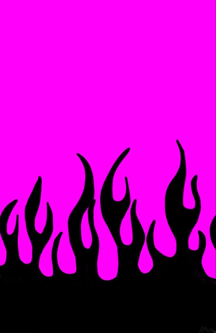pink fire wallpaper. Retro wallpaper
