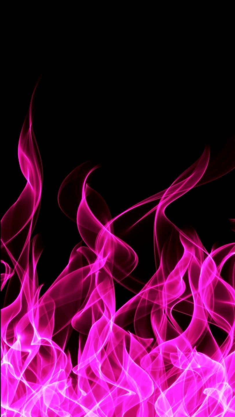 Purple Flames Wallpaper Aesthetic