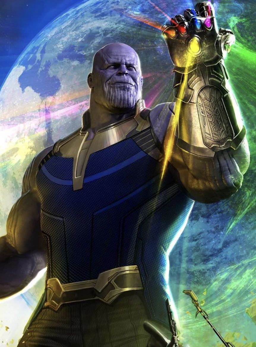 Thanos. Marvel Cinematic Universe