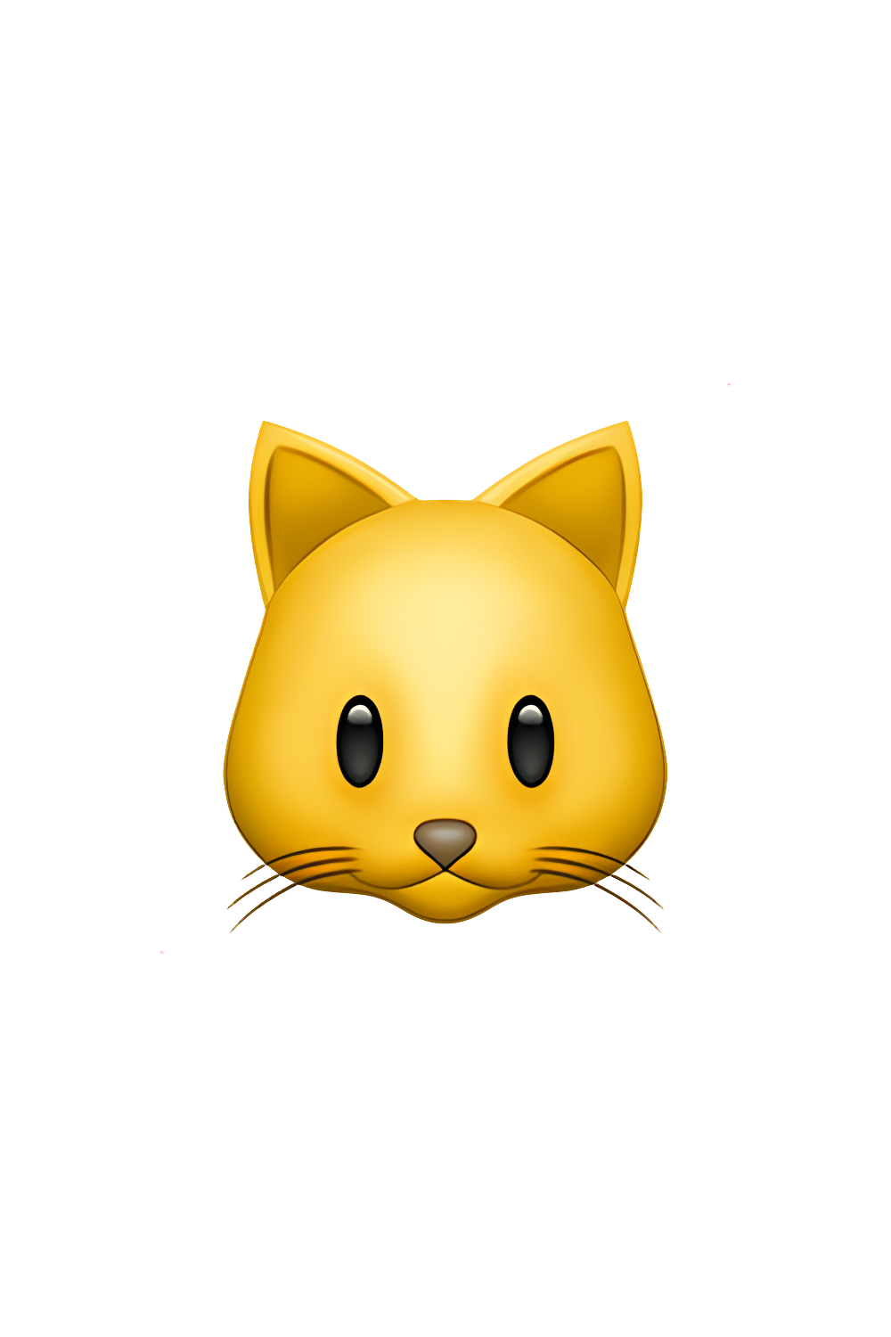 Cute and Playful Cat Face Emoji