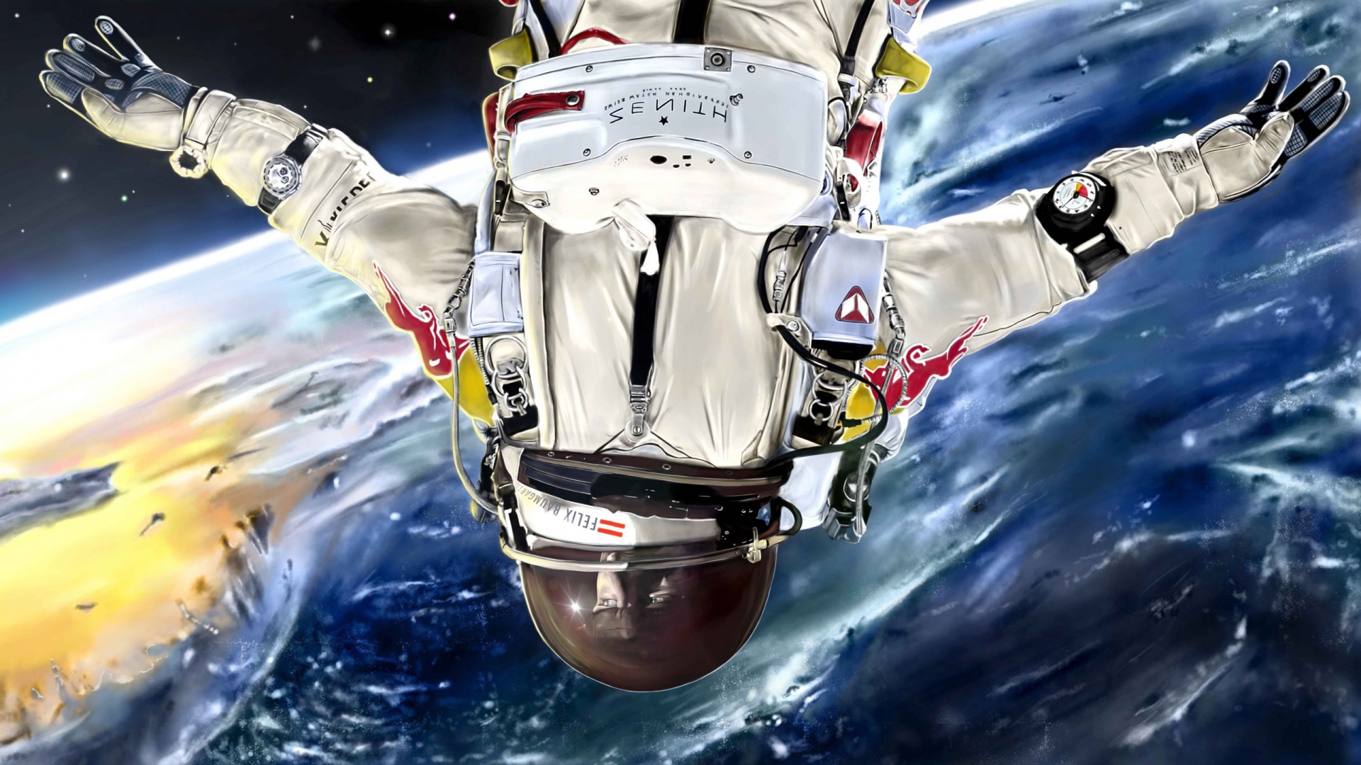 Space Astronaut 1920 x 1080 HDTV 1080p